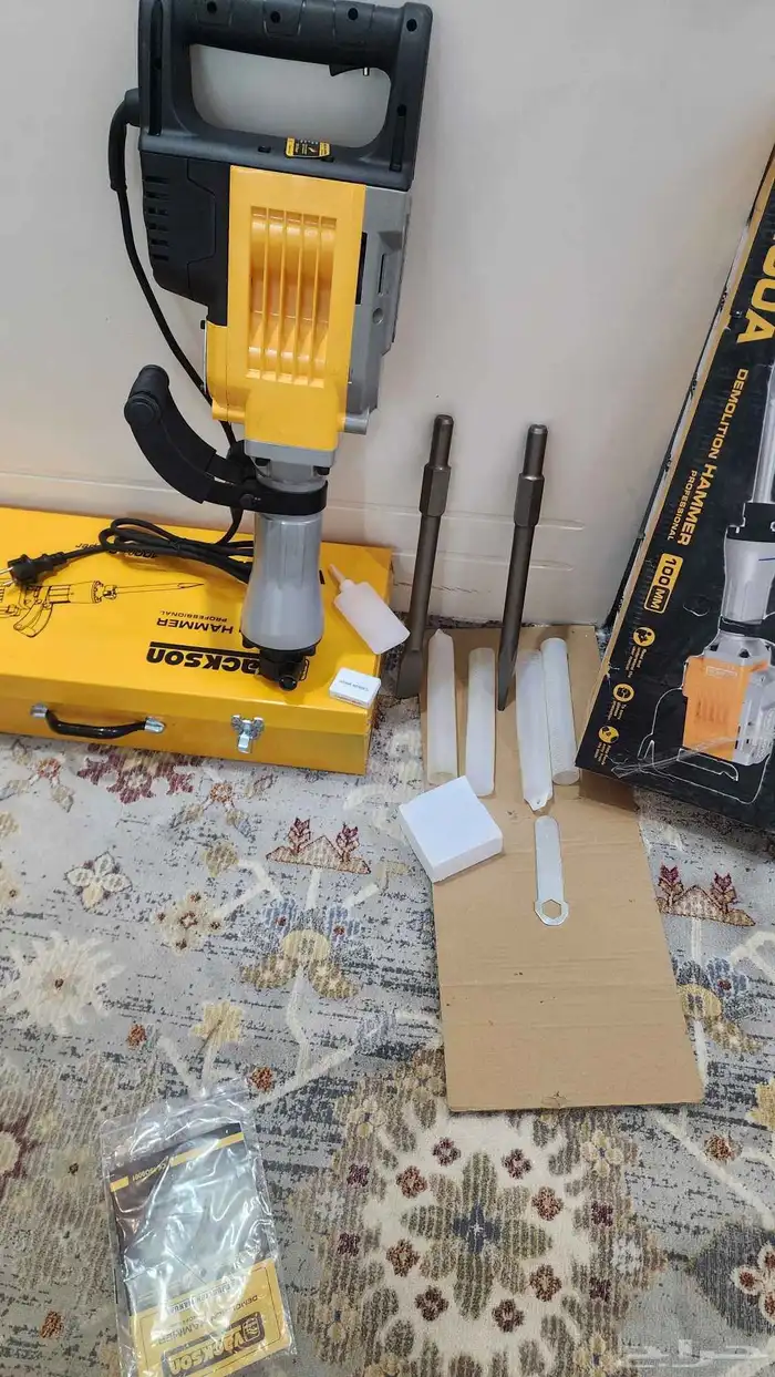 دقاق تكسير هلتي 3500 واط جديده بالكرتون امريكي 2