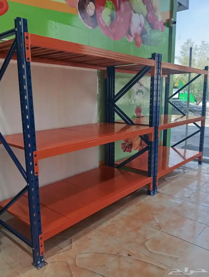 رفوف تخزين رفوف مستودعات ارفف مستعمل وجديد 2