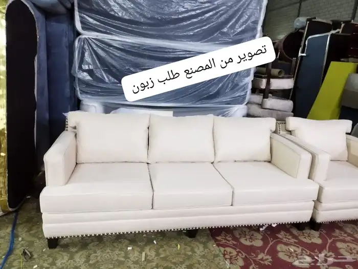 كنب جاهز وتفصيل بسعار مخفضه تفصيل حسب طلبك والمقاس والون 6