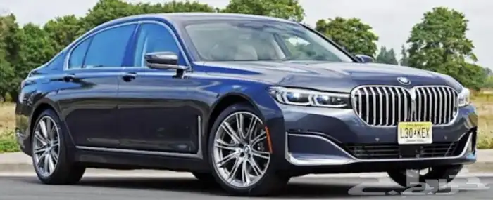 جنوط BMW 2020 indvidual 740 الشكل الفل مع كفرات نظيفه 1