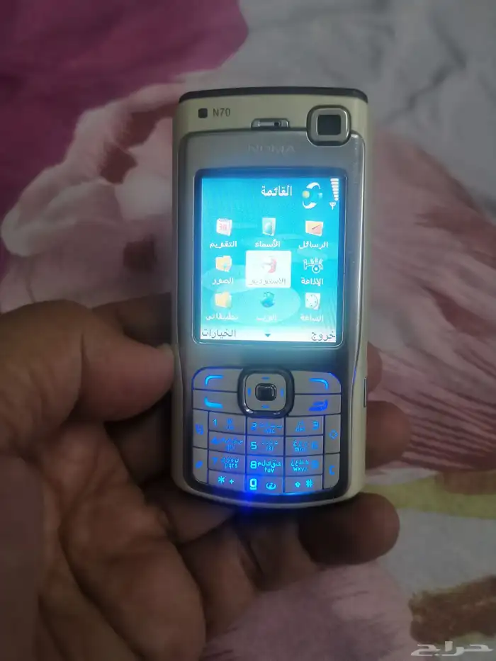 نوكيا N70 فنلندي أصلي بحاله ممتازه 9
