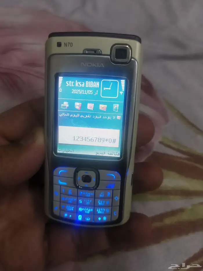 نوكيا N70 فنلندي أصلي بحاله ممتازه 7