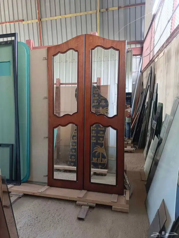 تفصيل جميع انواع واشكال المراياء والزجاج باسعار مناسبه 5