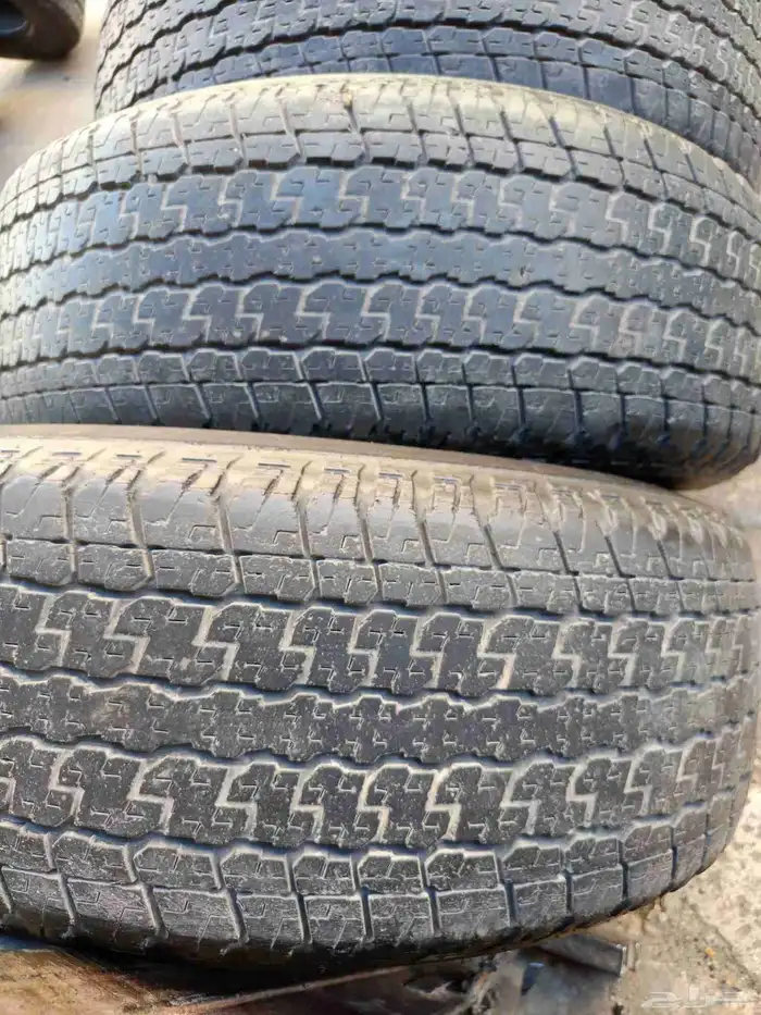 كفرات برجستون فتك نيسان بترول مقاسها 275 65 17 0