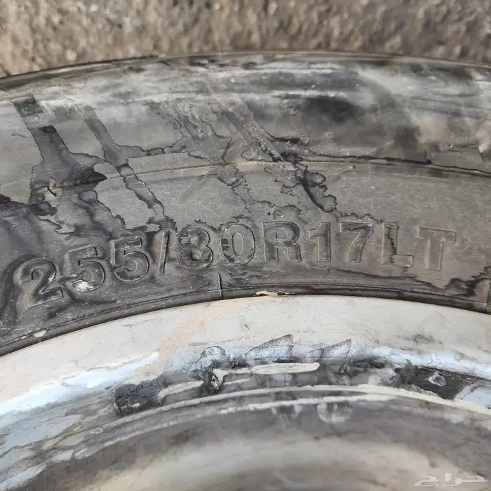 جنوط كويتي مع كفرات شاهين مقاس 17 8