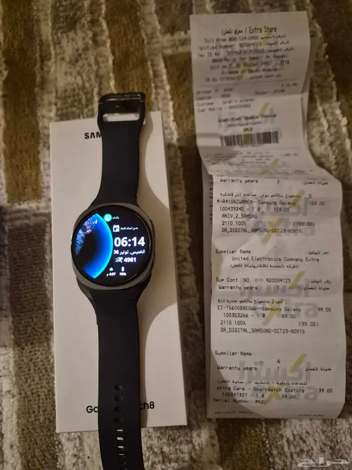 سامسونج  جالكسي واتش 8 44  GPSسامسونج 44 ملم 2