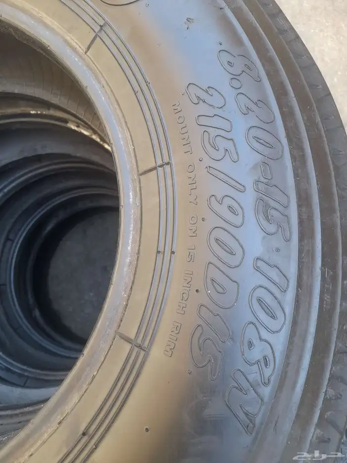 كفرات بوالين جمني هيلكس جنط 15 نضيفه وطيبه تاريخ 21 7