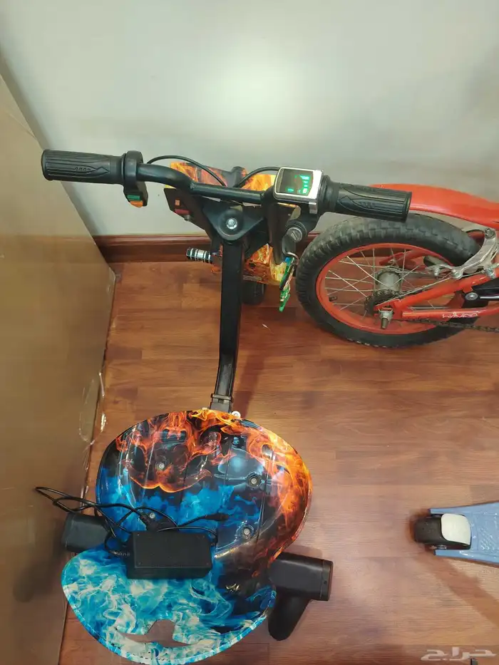 سكوتر دراجات هوائية اسطوانة غاز 1