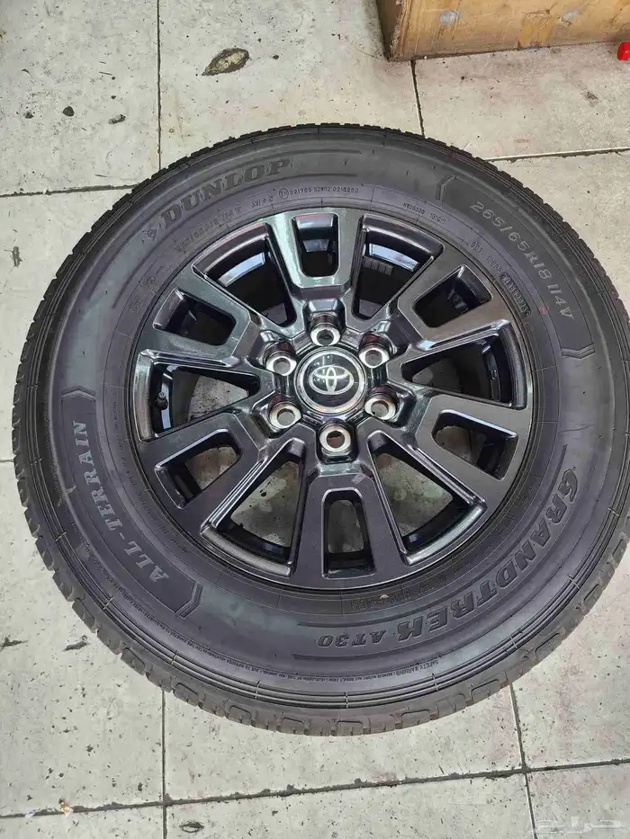 جنوط برادو مقاس 18 اصلي وكاله موديل 2025 3