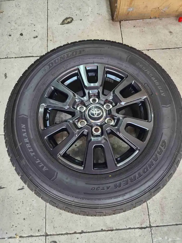 جنوط برادو مقاس 18 اصلي وكاله موديل 2025 2