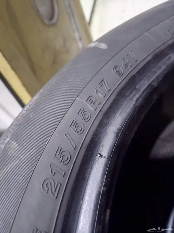 215 55 17 طقم كفرات يوكوهاما تاريخ 24 3