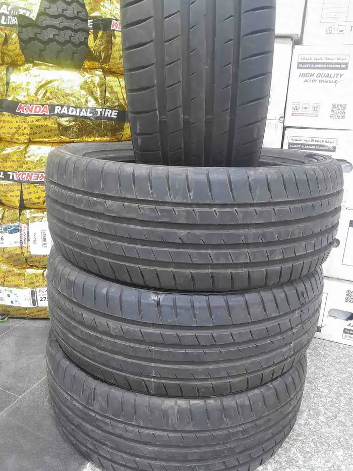 يتوفر لدينا كفرات مليفر مقاس 20 45 245 6