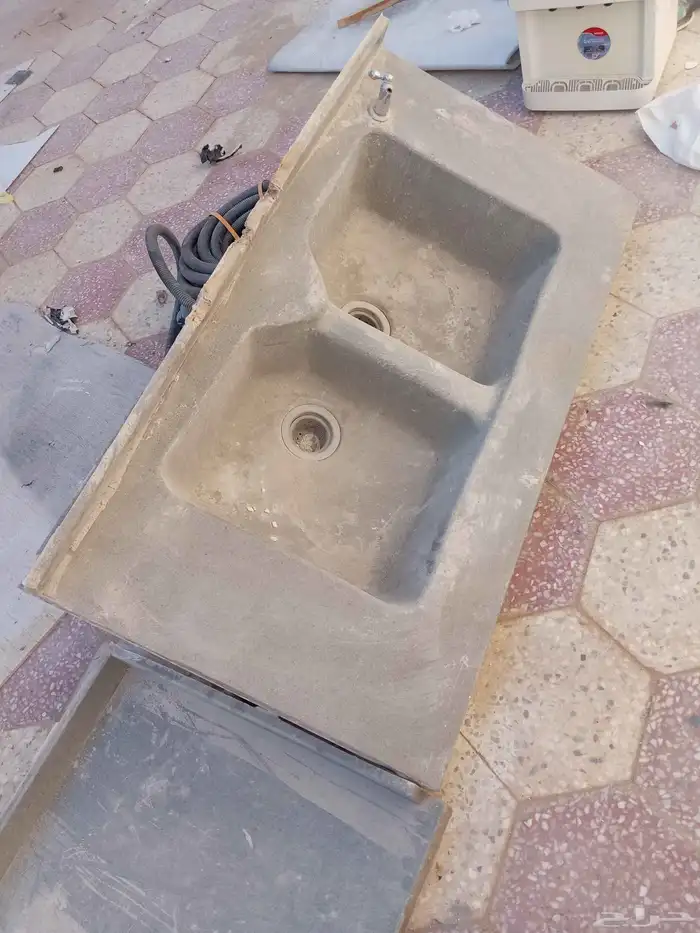 رخام كامل حق مطبخ مع المغسله ممتاز 1