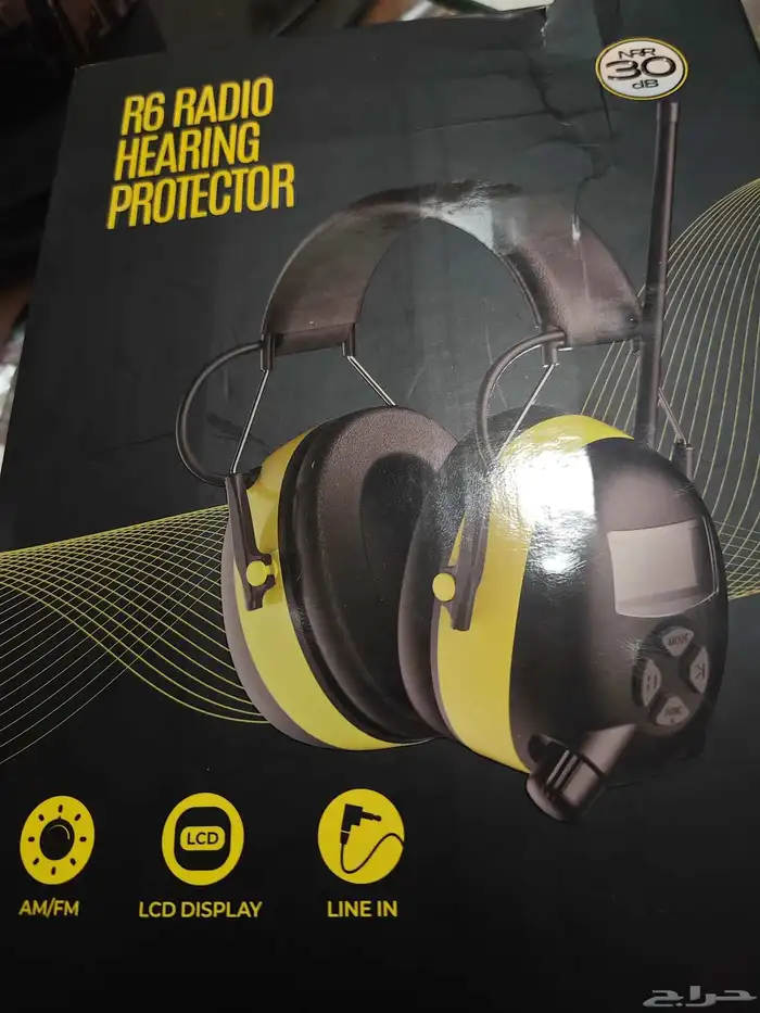 سماعات عازلة للصوت بلوتوث راديو بشاشه lcd 0