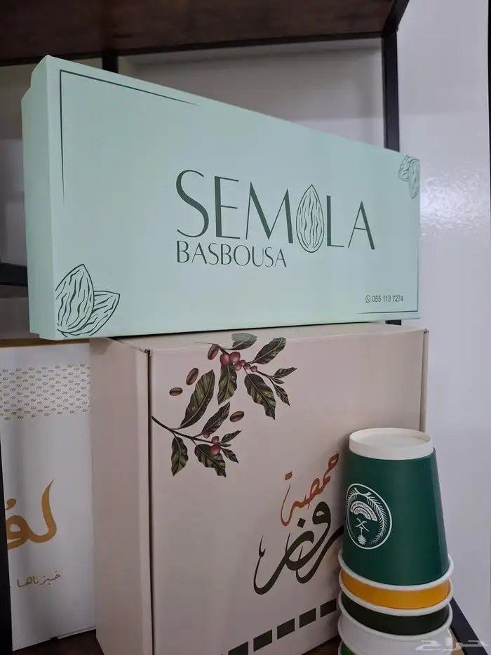 طباعة أكياس ملصقات بنر ختم كوب بوكسات ورق زبدة بكج عبايات 5