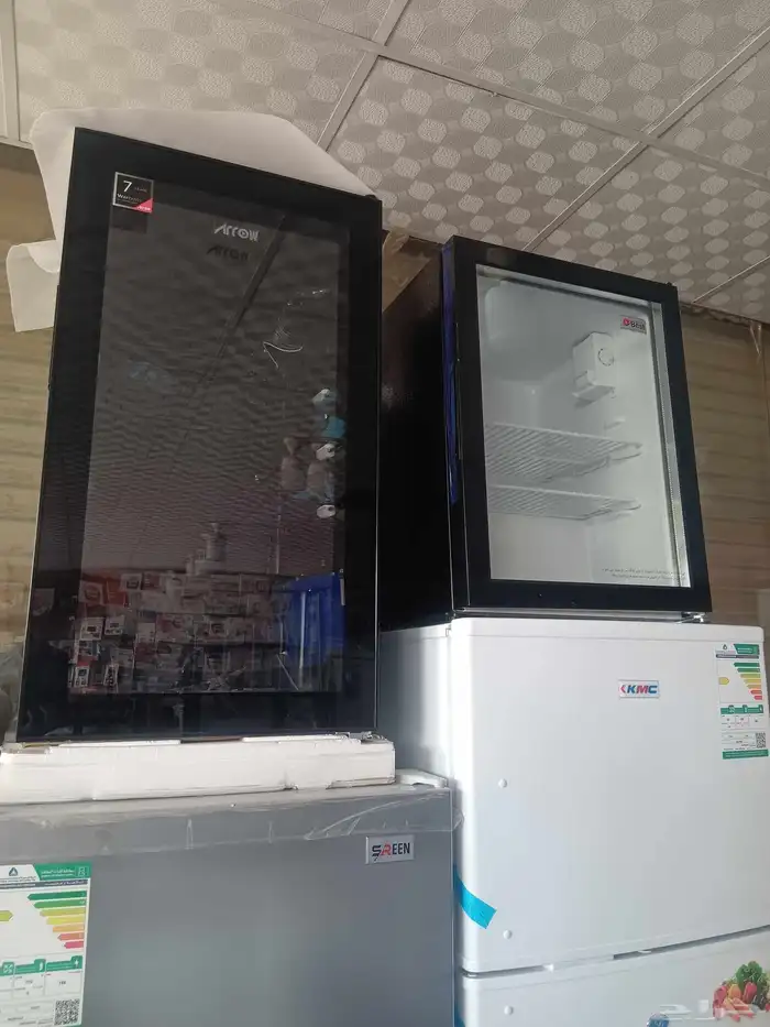 ثلاجة باب قزاز ثلاجات صغيره 3 قدم ثلاجة شفاف ثلاجه 0