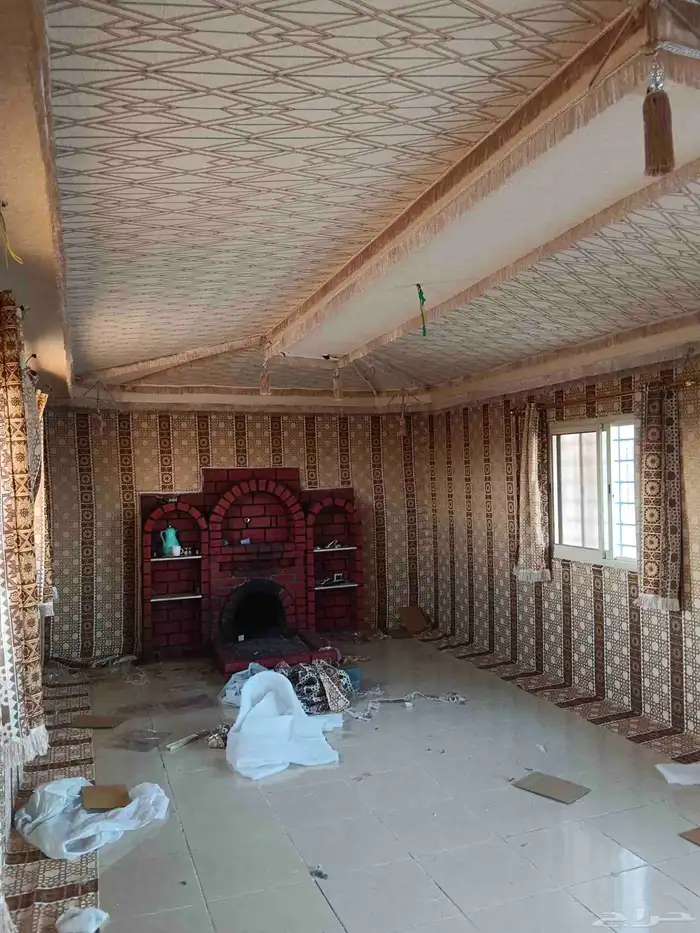 مشب نار هادئة مشب رحام قرميد تلبيس قوماش 8