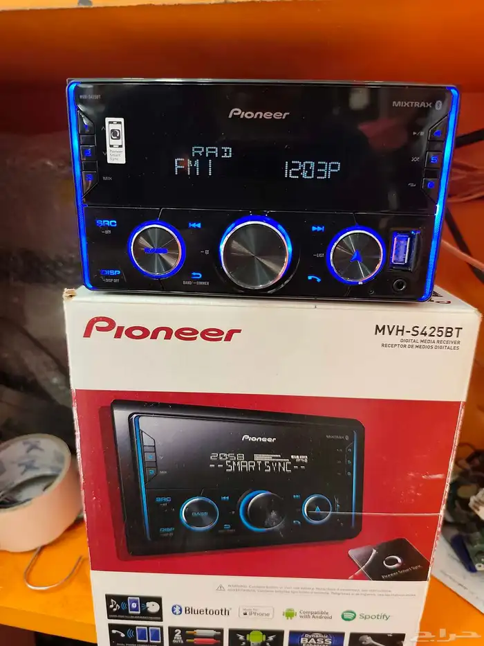 مسجل تايوتا باينير بلتوث الصوت 63 6