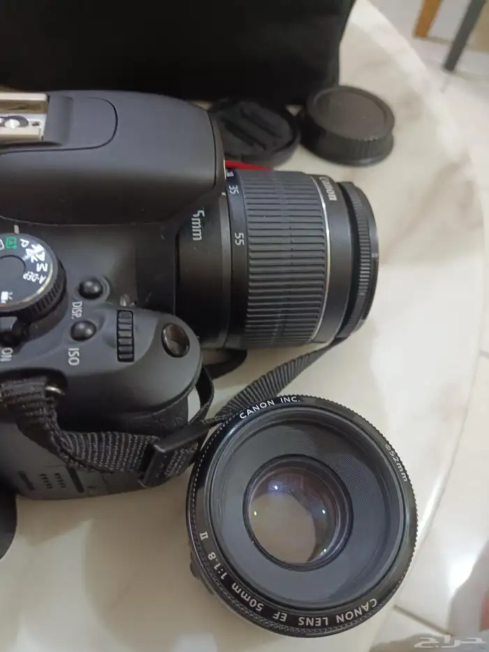 كانون 600د مع عدستين عدسة الوكاله وعدسه اضافيه 50 ب 950ريال 4