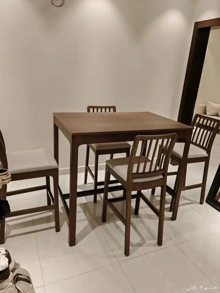 سفره ايكيا 4 كراسي كنب ايكيا 3