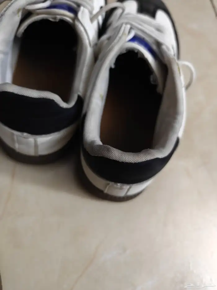 2 جزمة رياضية اديداس سامبا جلد اصلي فيتنامي مقاس 40 4