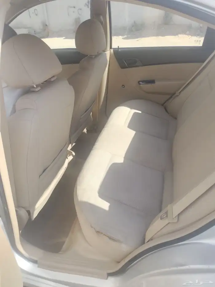 سيارة افيو فضي قير عادي للبيع فحص واستمارة منتهي علي السوم 4