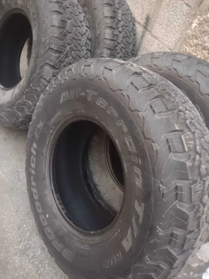 كفرات حجري بفجدرش فواصل 37علا12علا50ار17كفرات مستخدم نظيف تا 2