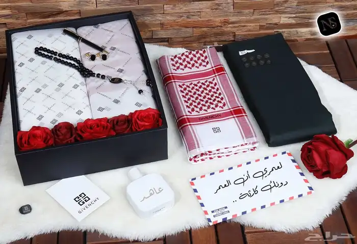 قماش شتوي رجالي وشماغ 4