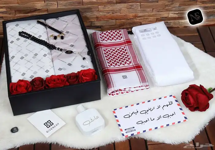 قماش شتوي رجالي وشماغ 2