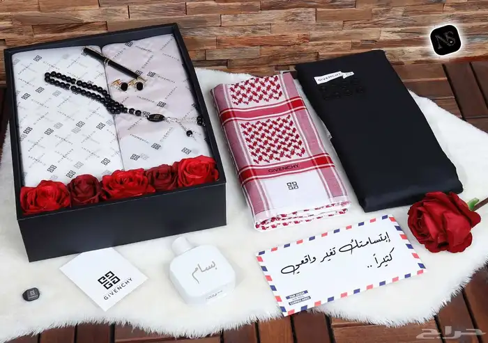 قماش شتوي رجالي وشماغ 1