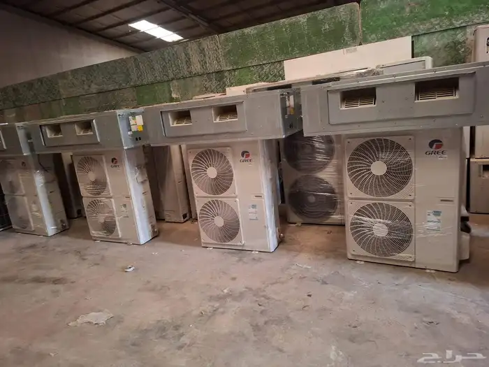 مكيف مخفي جري 8 حبات ومكيفات فوجي 30 حبه شبه جديده نظيفه 1
