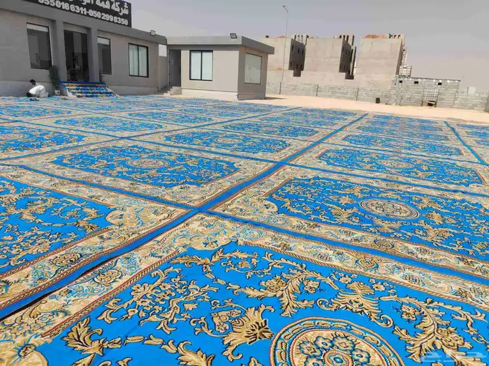 تاجير كنب في اي بي وفرشات مجلسات مغربيه وجلسات شعبيه ودفايات 4