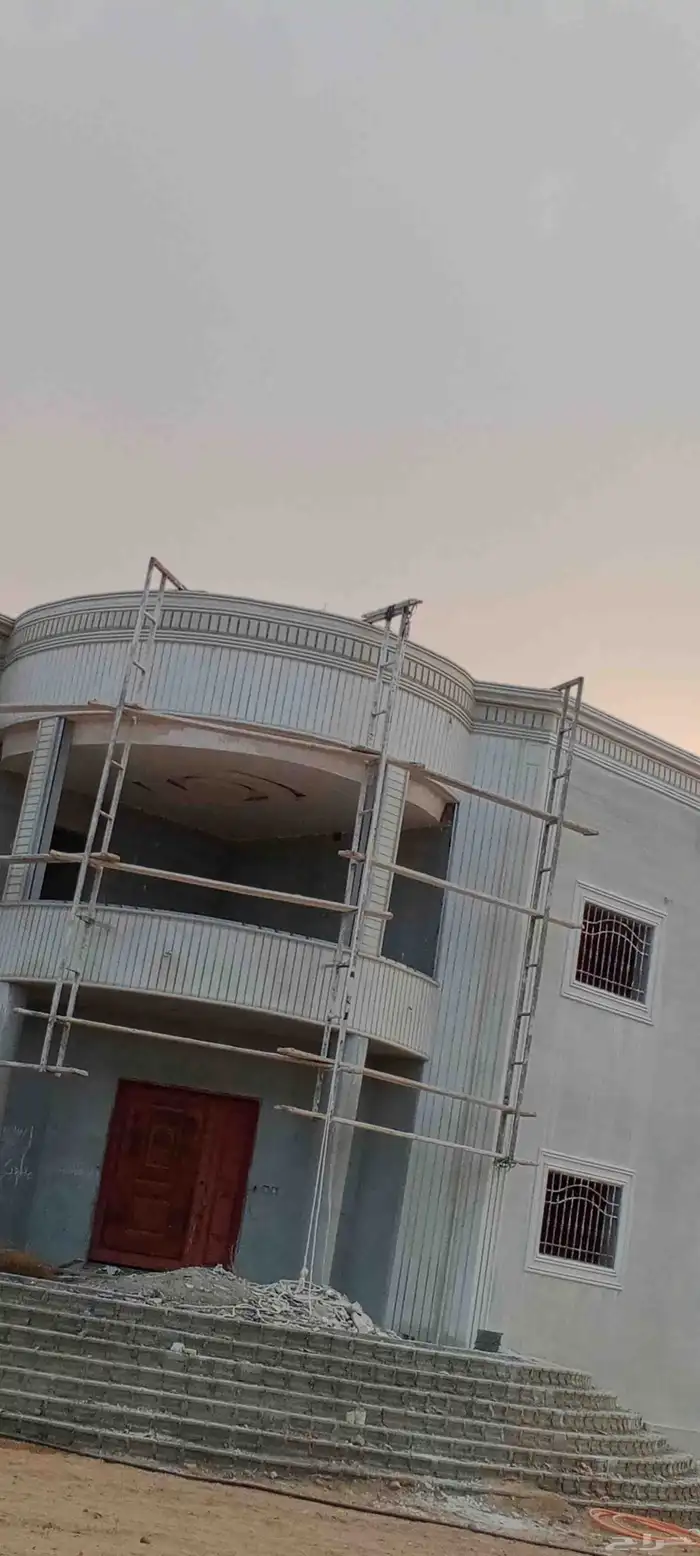 معلم ديكورات خارجيه سمنت ابيض بديل الحجر الطبيعي 7