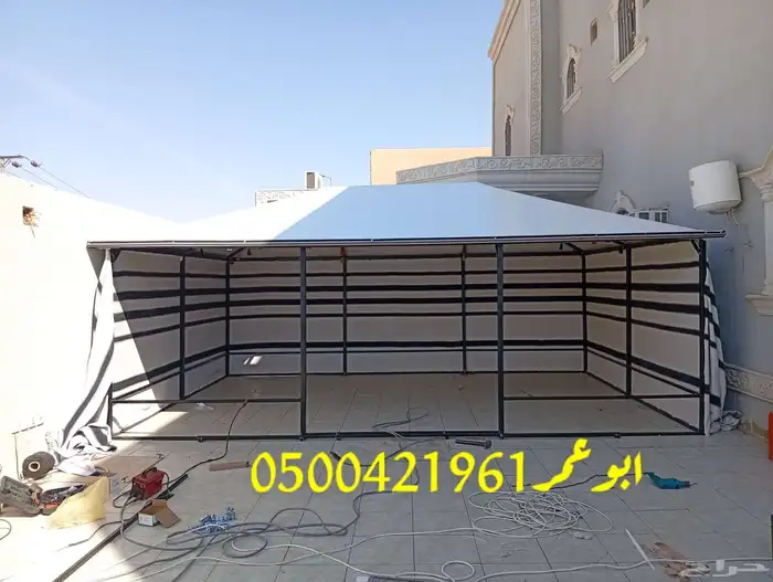 خيمة الهيكل المطورى بيت شعر هيكل المطور 2