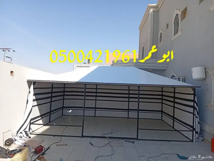 خيمة الهيكل المطورى بيت شعر هيكل المطور 0