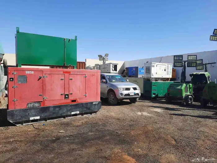 مولدات كهرباء وتور لايت للبيع والايجار 3