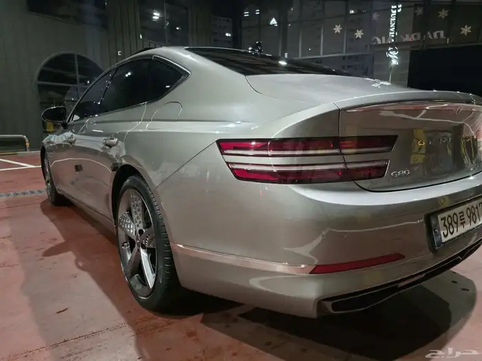 جينيسيس G80 ديزل 2021 فل مشحونه بالباخرة الان جايه من كوريا 10