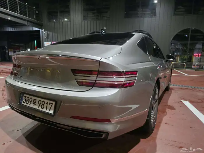 جينيسيس G80 ديزل 2021 فل مشحونه بالباخرة الان جايه من كوريا 9