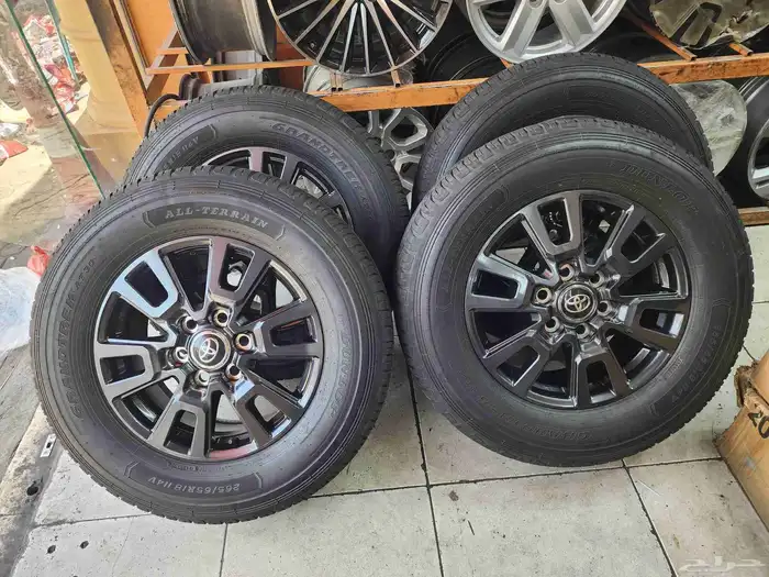 جنوط برادو مقاس 18 اصلي وكاله موديل 2025 0