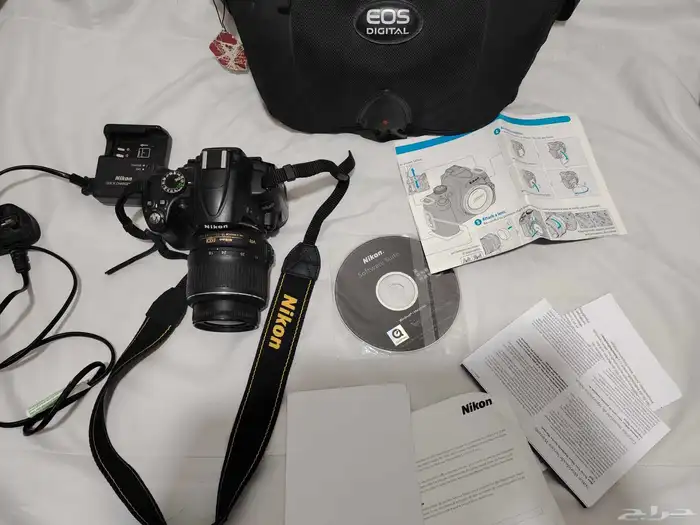 كاميرا نيكون 5000d نظيفه شبه جديده 9