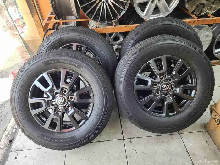 جنوط برادو مقاس 18 اصلي وكاله موديل 2025 1