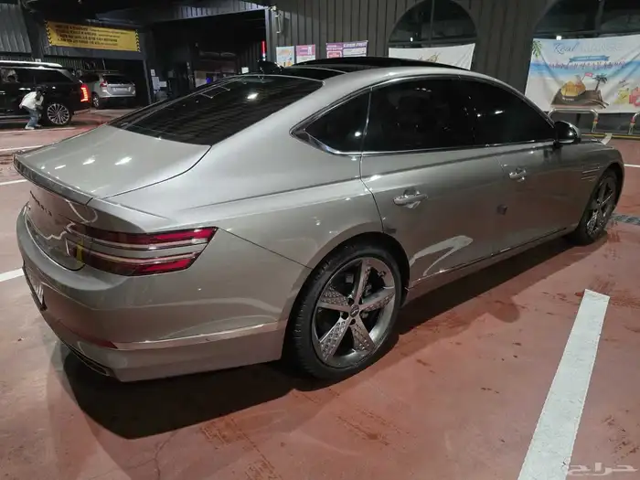 جينيسيس G80 ديزل 2021 فل مشحونه بالباخرة الان جايه من كوريا 6