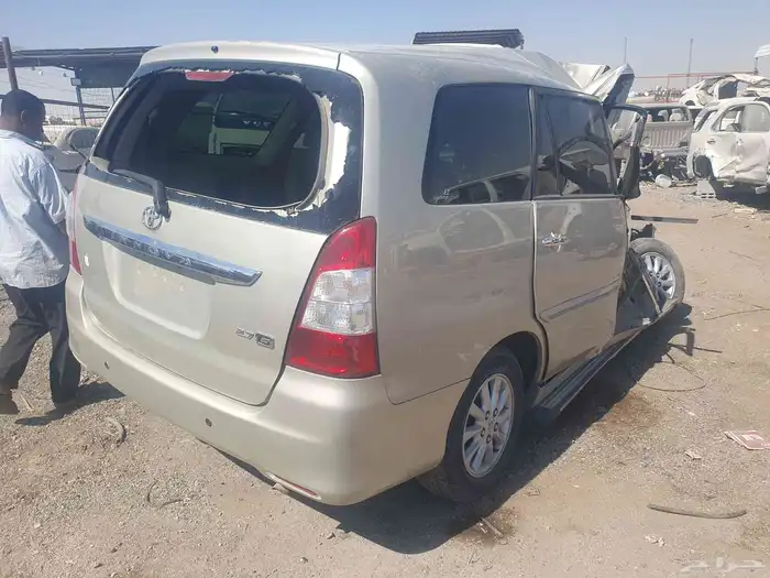 تشليح تويوتا انوفا 2013 1