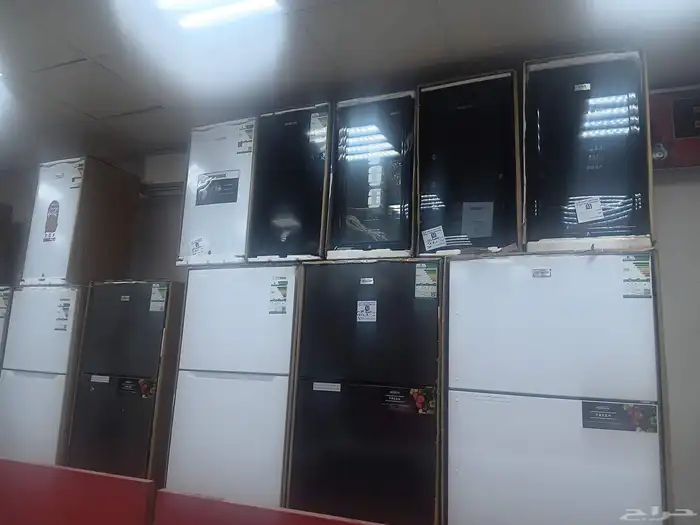 ثلاجة باب قزاز ثلاجات صغيره 3 قدم ثلاجة شفاف ثلاجه 4