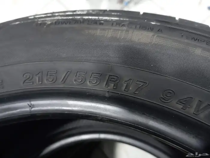 طقم كفرات215 55 17 1