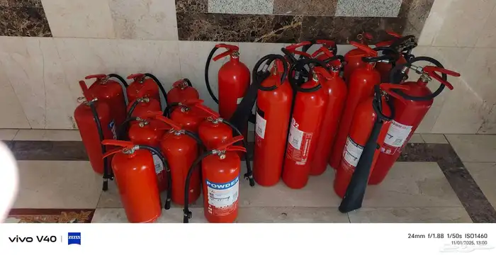 طفاية حريق صيانه تعبئه جديد مستعمل شهاده سلامه عقد صيانة 4