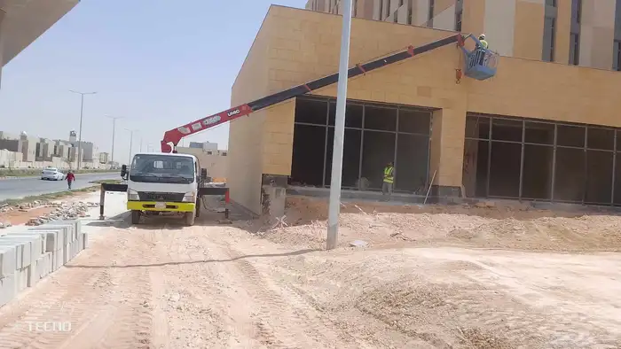 رافعة ونش و كرين سبعة وسطحه ثلاثه طن ايجار يوميات مشاوير 4