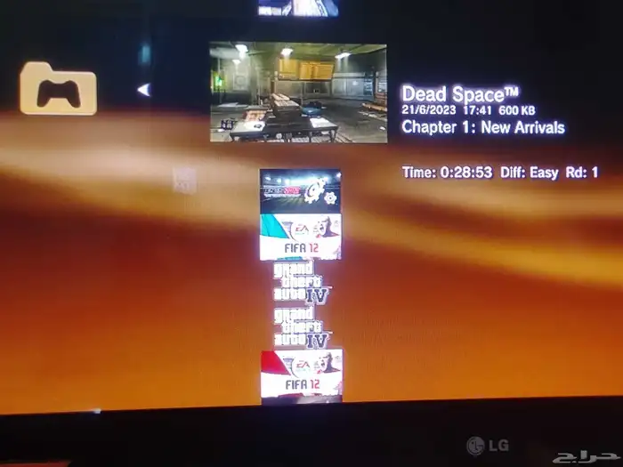 سوني 3 بحالة ممتازة مع شريطين 1