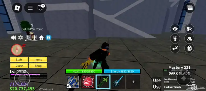 حساب لعبة بلوكس فروت 22