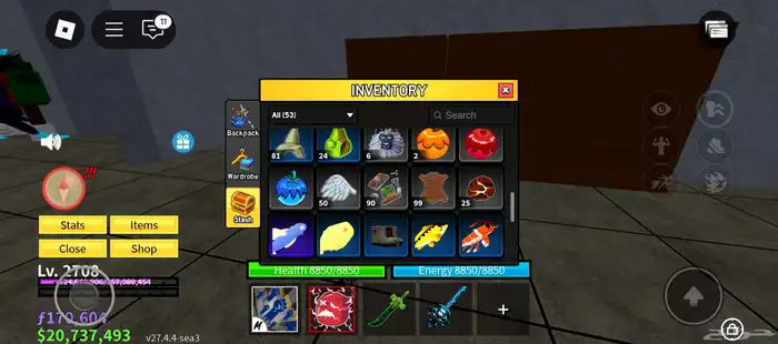 حساب لعبة بلوكس فروت 26